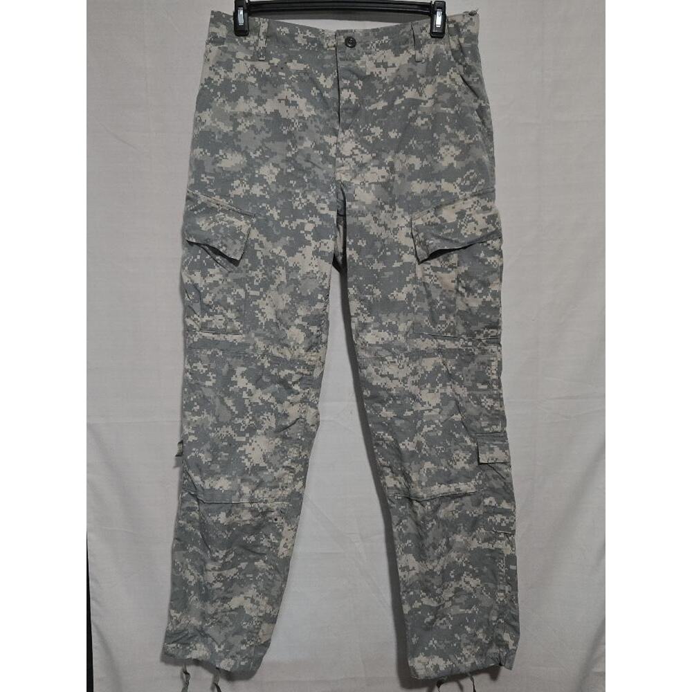 US Army ACU Digital Camo Pants Trousers MEDIUM LONG NSN 8415-01-585-9590 #O89o